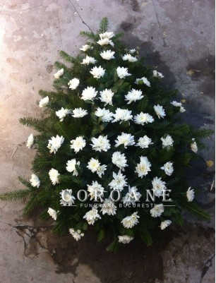 Coroana funerara Crizanteme Coroana funerara Crizanteme